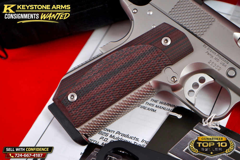 Awesome Custom By ED Brown Kobra Carry .45 ACP Commander New In Pouch-img-9