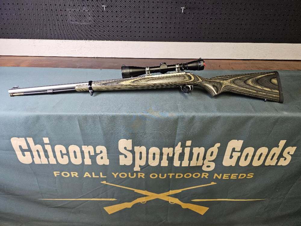 USED Ruger All Weather M77 50 50 caliber muzzleloader -img-1