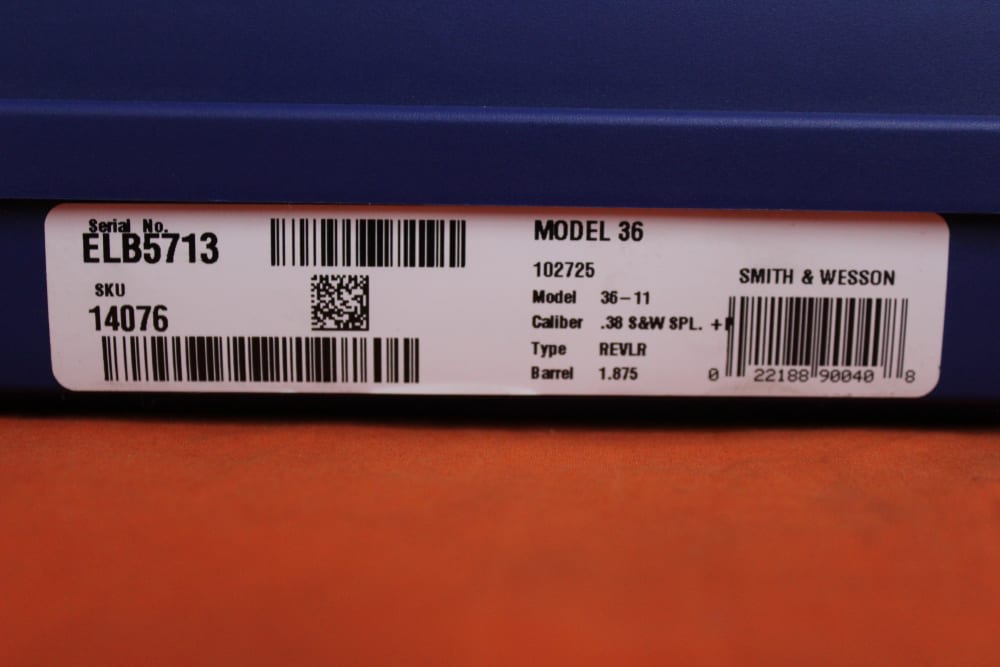 Smith & Wesson 36 Classic .38spl NEW! Free Layaway!-img-1