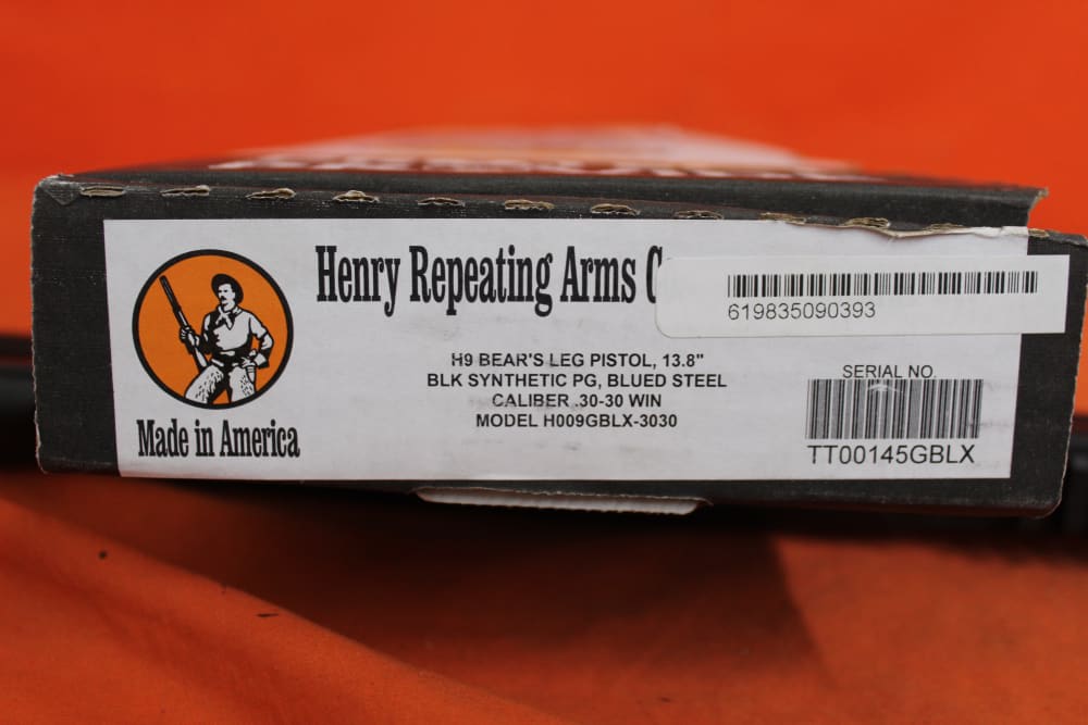 Henry H9 Bears Leg .30-30Win NEW! Free Layaway Program!-img-1