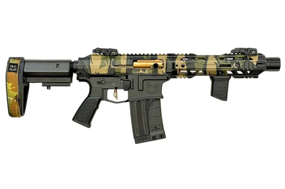 Orthos Arms JOKER FIREARM WOODLAND CAMO ELITE Pistol 12GA 11''-img-0