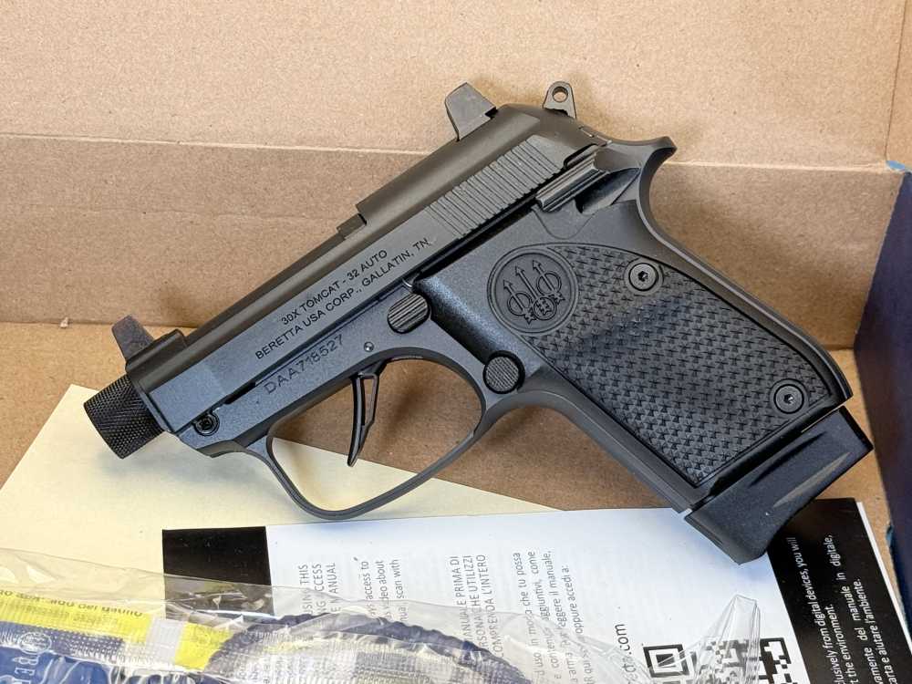 Beretta 30X Tomcat .32ACP NEW Threaded Barrel DIY Do It Yourself-img-0