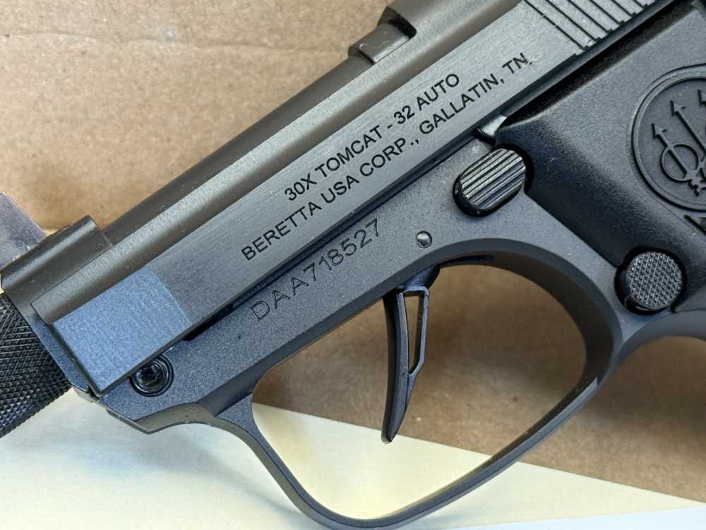 Beretta 30X Tomcat .32ACP NEW Threaded Barrel DIY Do It Yourself-img-1