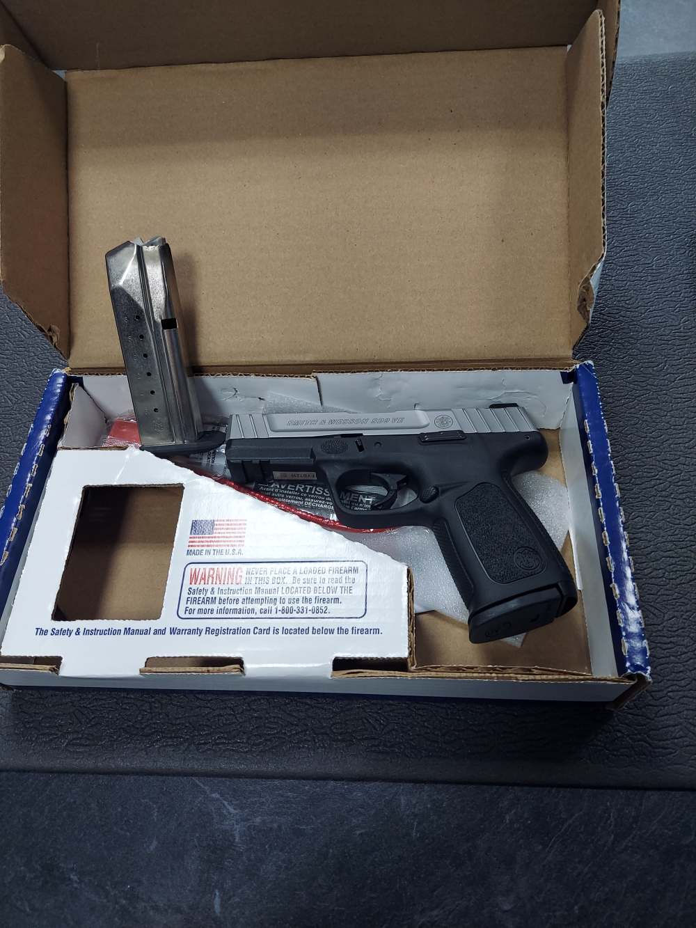 Smith & Wesson SD9 VE 9mm New and unfired-img-0