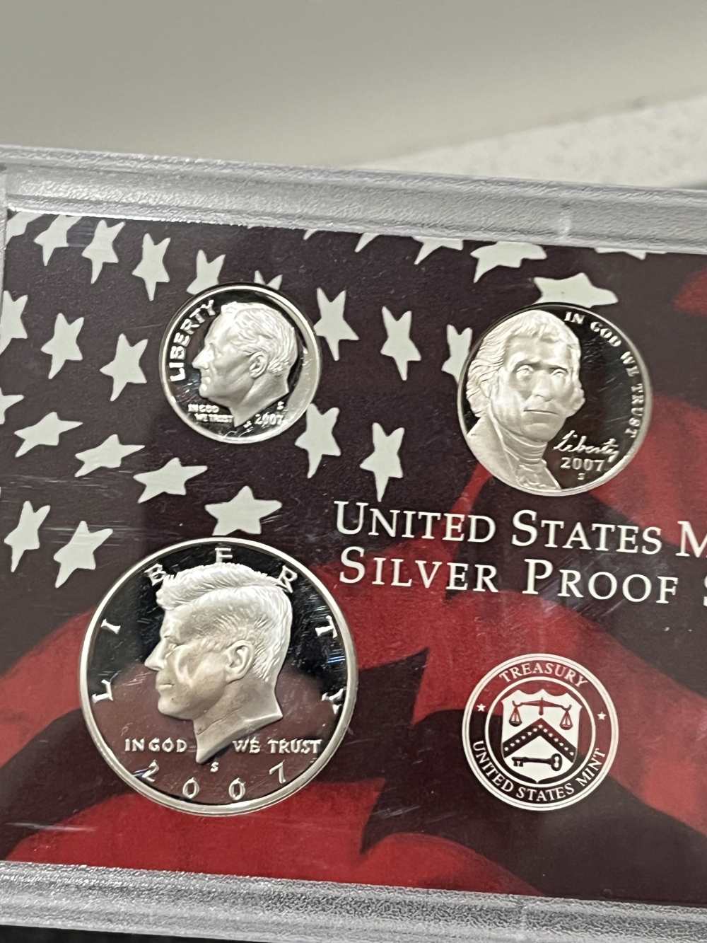 Beautiful 2007 United States Mint Silver Proof Set BU!-img-2