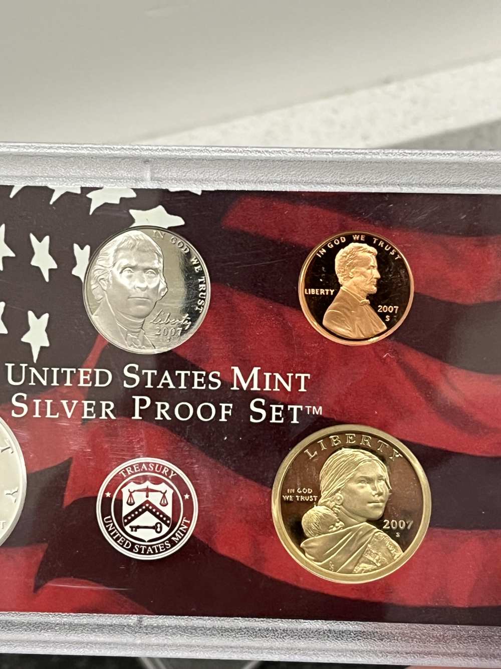 Beautiful 2007 United States Mint Silver Proof Set BU!-img-3
