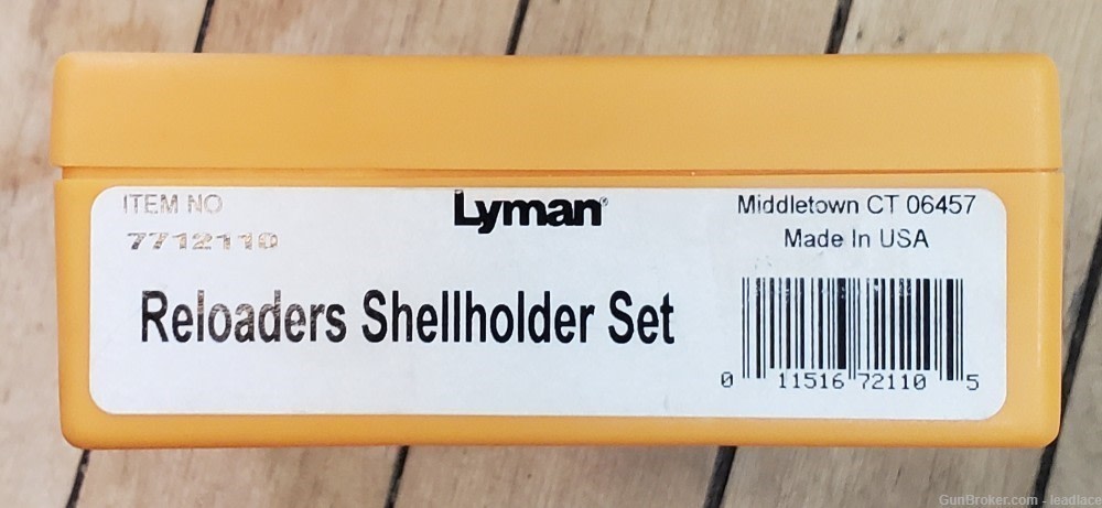 Lyman 7712110 Reloaders Shellholder Set-img-0