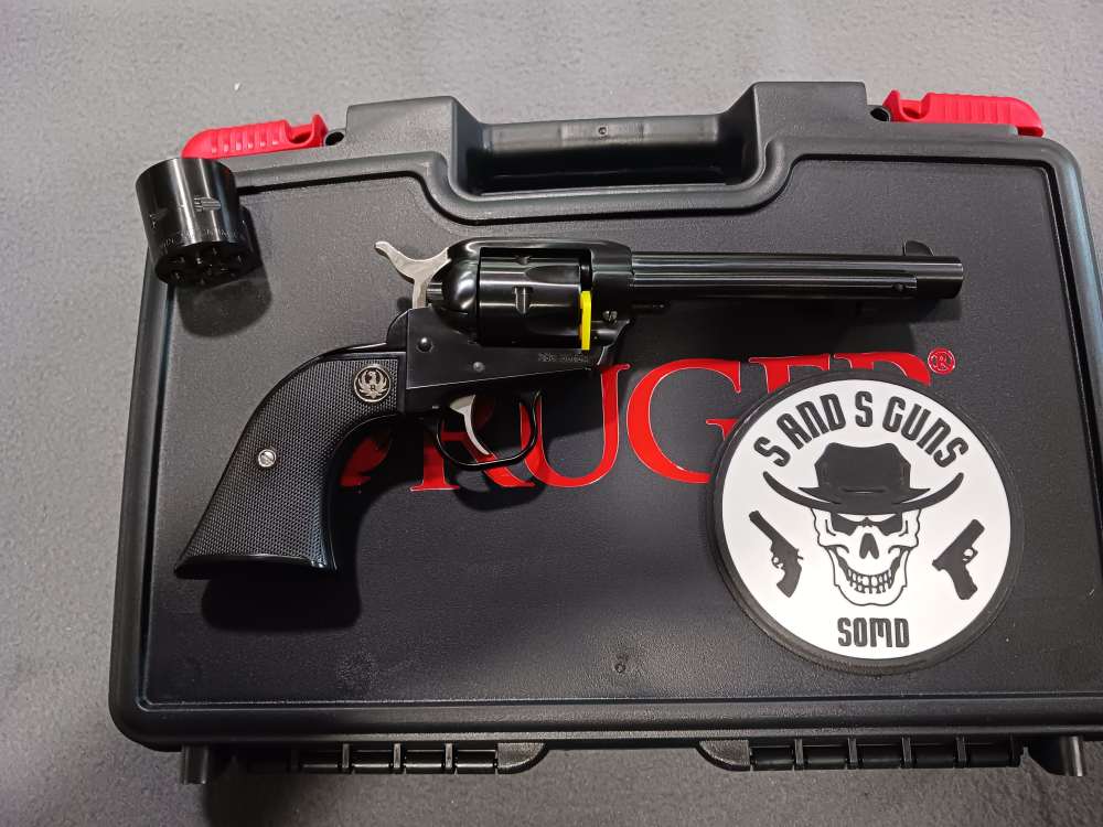 RUGER SINGLE SIX 22 LR 22 MAGNUM 5.5" SINGLE ACTION REVOLVER 0629 NEW-img-2