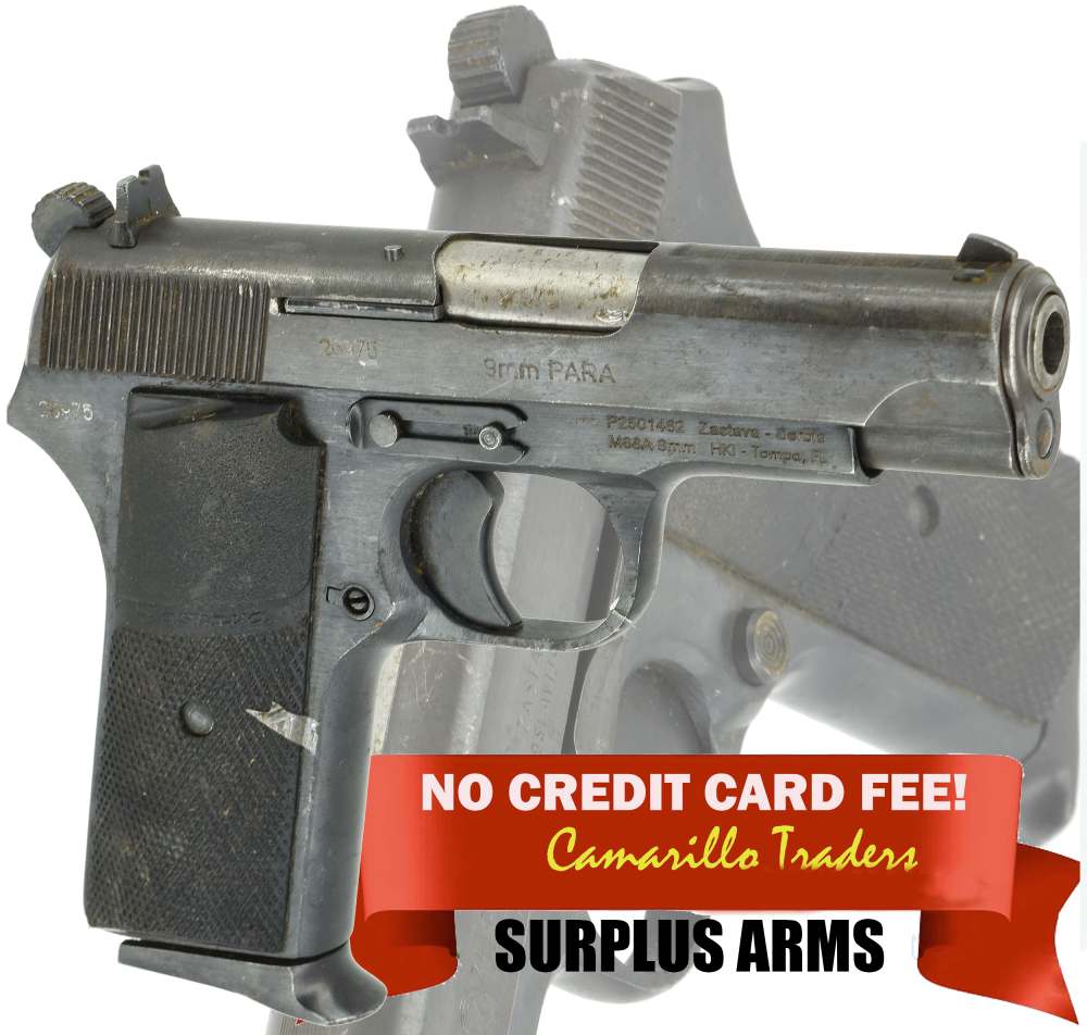 Zastava Yugoslavian M88 9mm Luger Blued Steel Service Pistol like M57-img-0