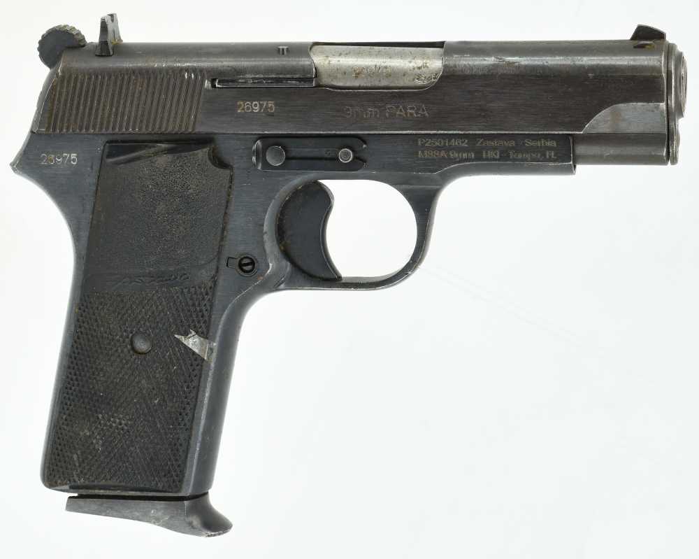 Zastava Yugoslavian M88 9mm Luger Blued Steel Service Pistol like M57-img-2