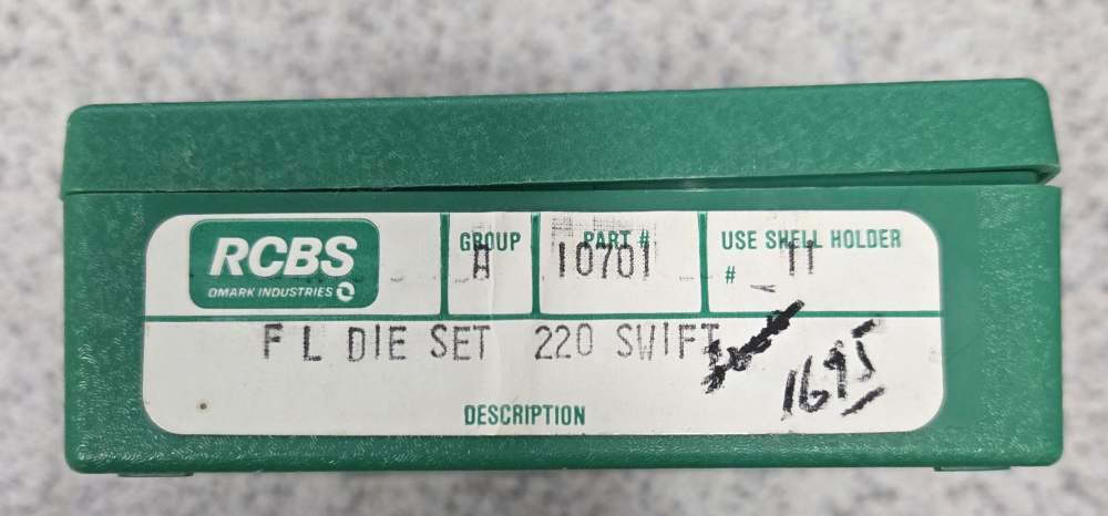 RCBS FL Die Set 220 Swift-img-0