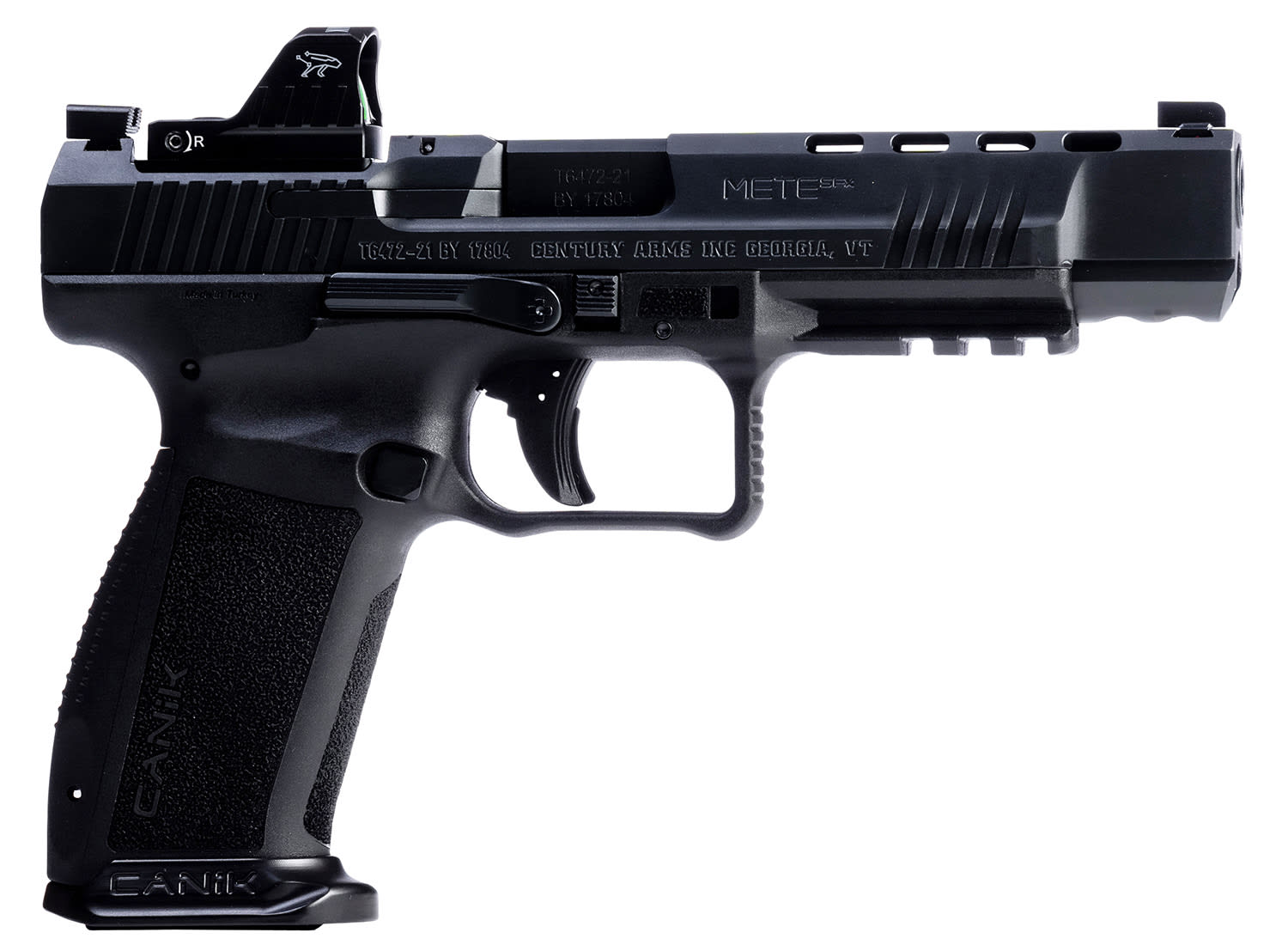 Canik Mete SFx Full Size Frame 9mm Luger 20+1/18+1, 5.20 Black Match Grade -img-0