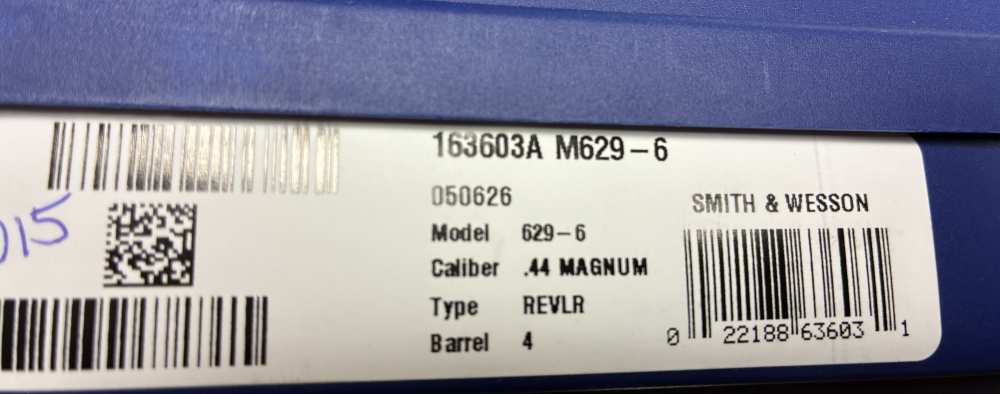 S&W 629-6 44 Magnum sku# 163603 6 shot 4" New(no card fees)-img-4