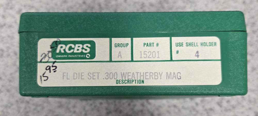 RCBS FL Die Set 300 Weatherby Mag-img-0