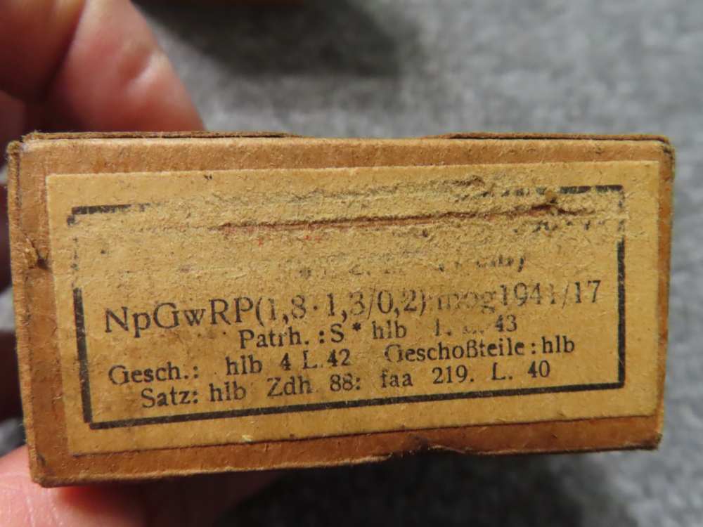 6 FULL BOXES, 90 ROUNDS ORIGINAL WWII GERMAN 8mm MAUSER CALIBER AMMO-img-10