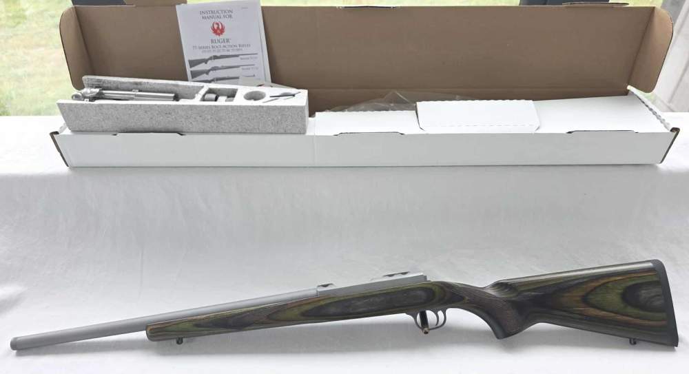 Ruger 77/17 Bolt Action Rifle .17 Hornet SST/Laminated #7220 New-img-1