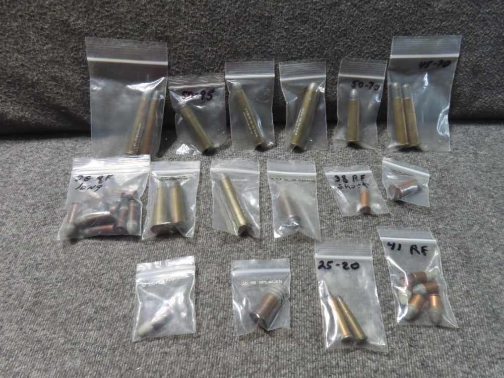 32 RDS OF OBSOLETE COLLECTORS CARTRIDGES-NICE VARIETY-ALL IDENTIFIED-EARLY -img-0