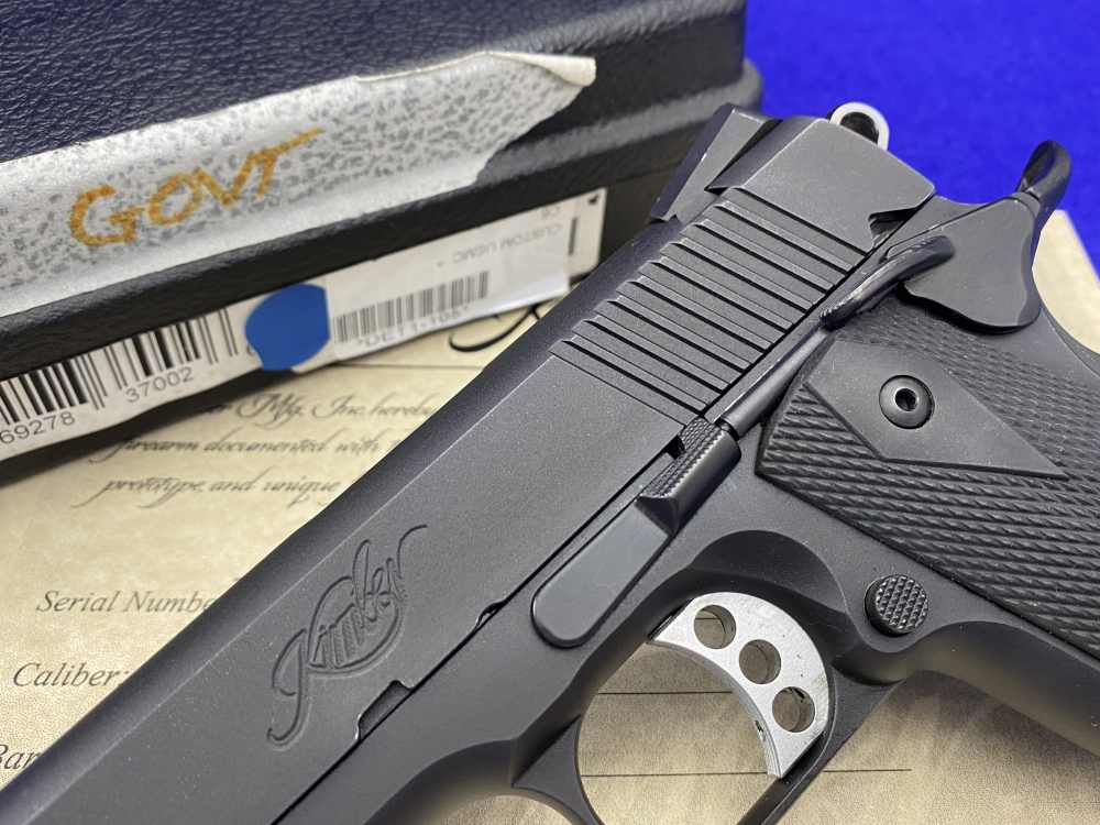 Kimber Custom USMC .45NDT *RETAINED LOW SERIAL #DET1-105* USMC Stamped-img-7