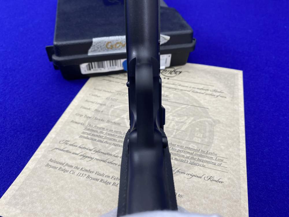 Kimber Custom USMC .45NDT *RETAINED LOW SERIAL #DET1-105* USMC Stamped-img-31