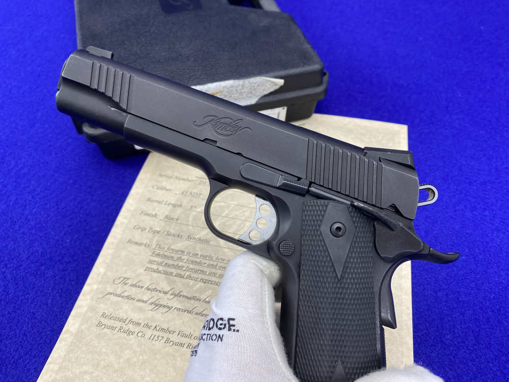 Kimber Custom USMC .45NDT *RETAINED LOW SERIAL #DET1-105* USMC Stamped-img-37
