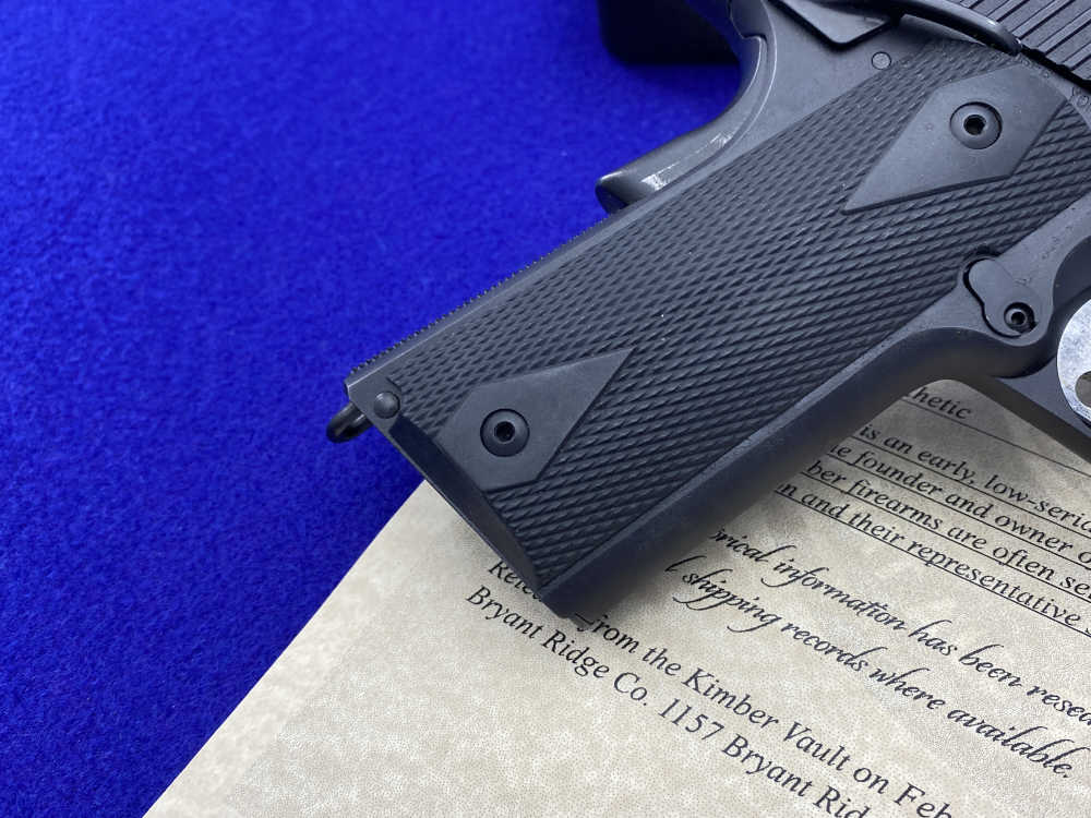 Kimber Custom USMC .45NDT *RETAINED LOW SERIAL #DET1-105* USMC Stamped-img-12