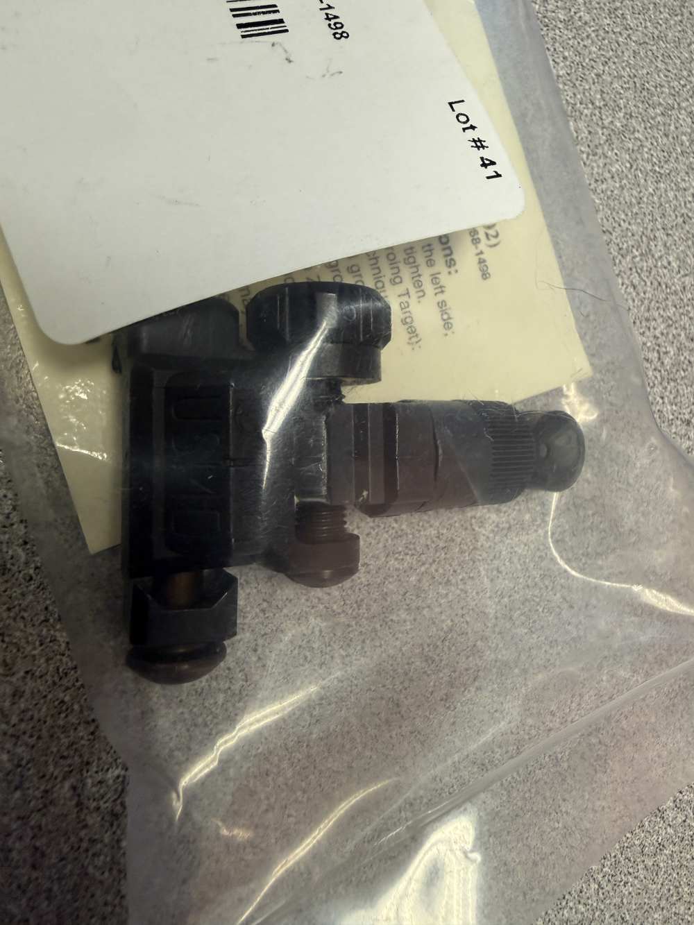 KAC Knights Armament Company USMC Marked Micro Rear Sight 25650-1-img-1