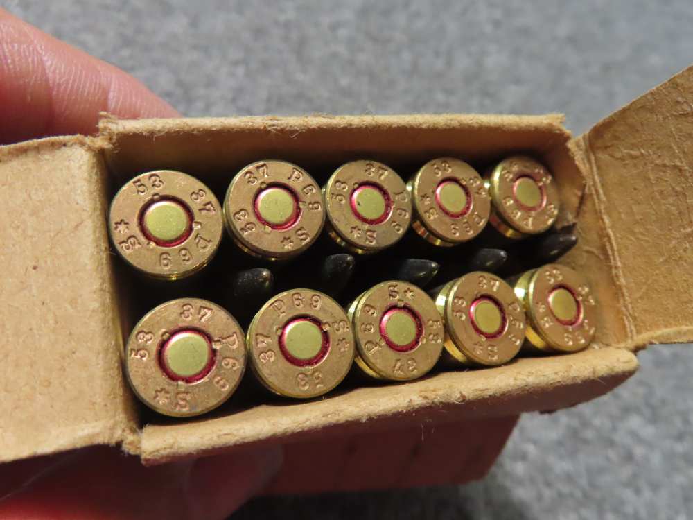 FULL BOX 15 RDS WWII GERMAN 8mm MAUSER AMMO-S.M.K. AP TRACER GREEN/RED-1937-img-4