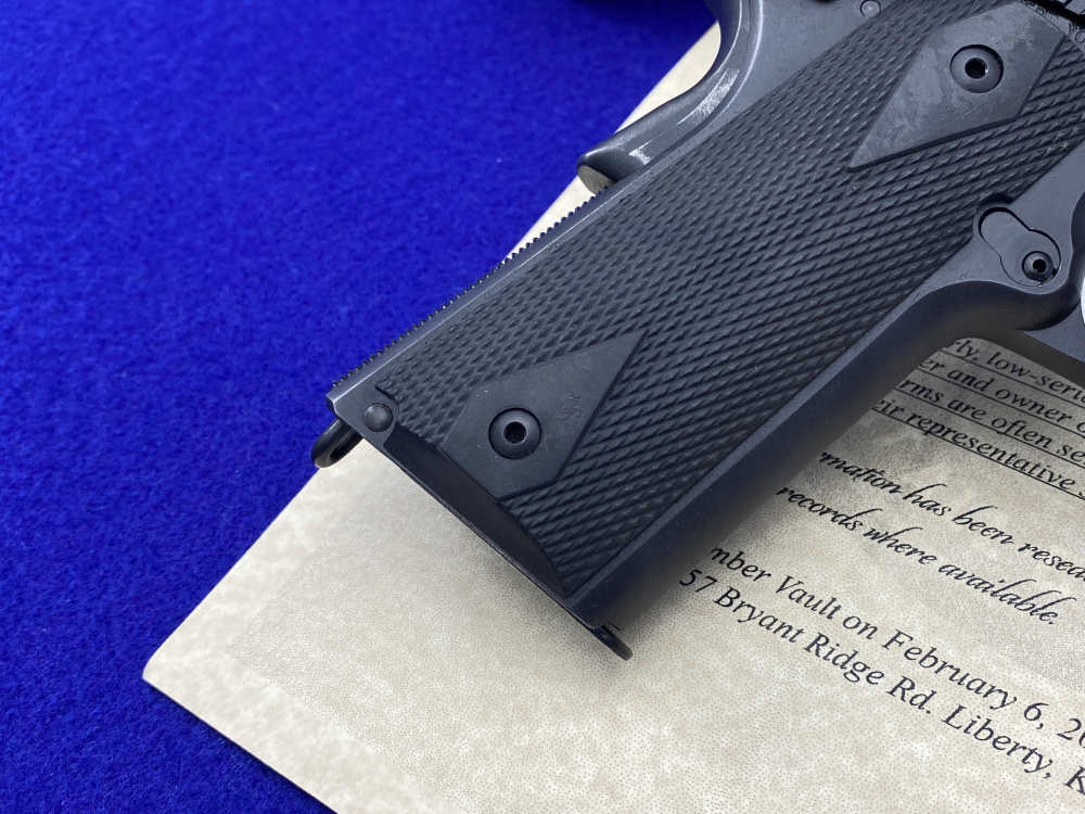 Kimber Custom USMC .45NDT *RETAINED LOW SERIAL #DET1-106* USMC Stamped-img-12