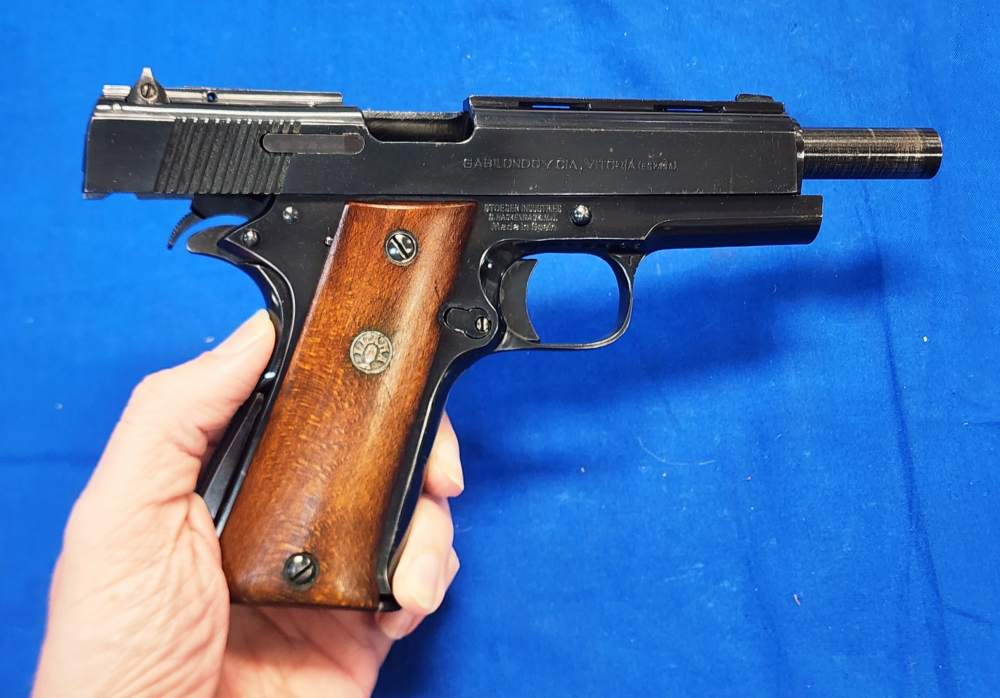 1978 VINTAGE LLAMA 1911 .45 ACP 5" BLUED, 3 MAGS, GOOD COND-img-7