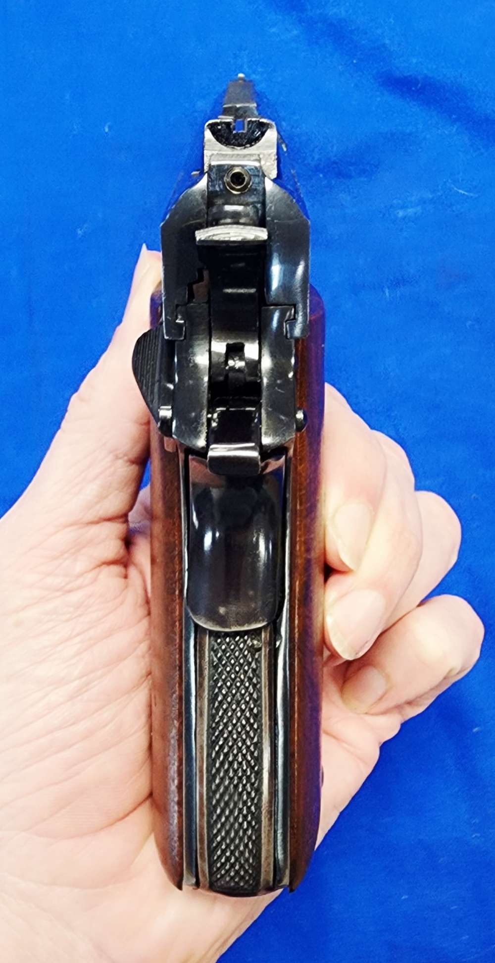 1978 VINTAGE LLAMA 1911 .45 ACP 5" BLUED, 3 MAGS, GOOD COND-img-2