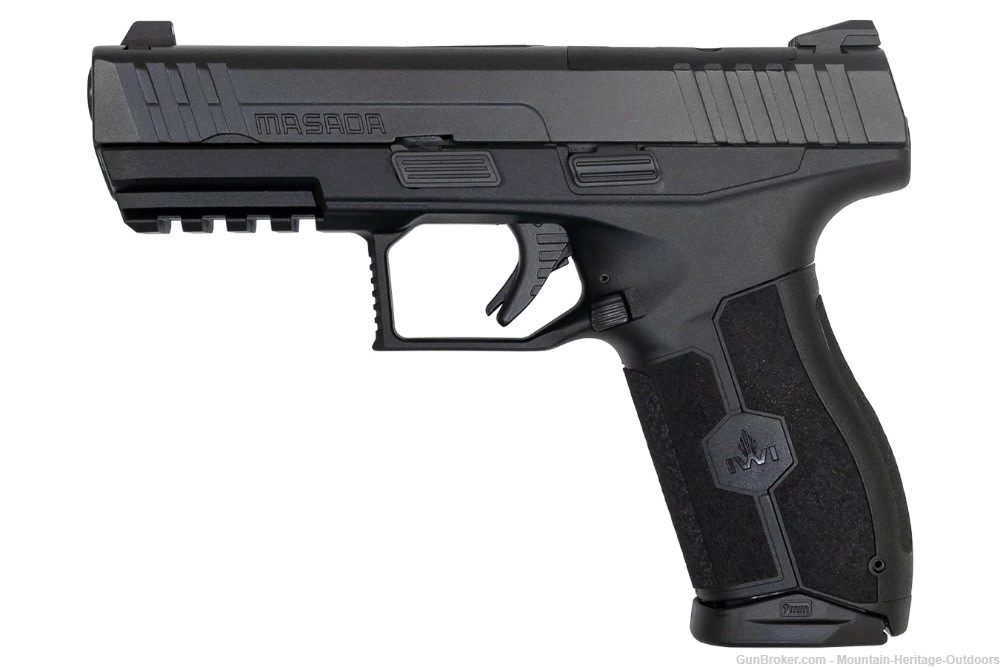 IWI Masada M9ORP17 9mm Optics Ready Striker-Fired Pistol  Free Shipping! -img-1