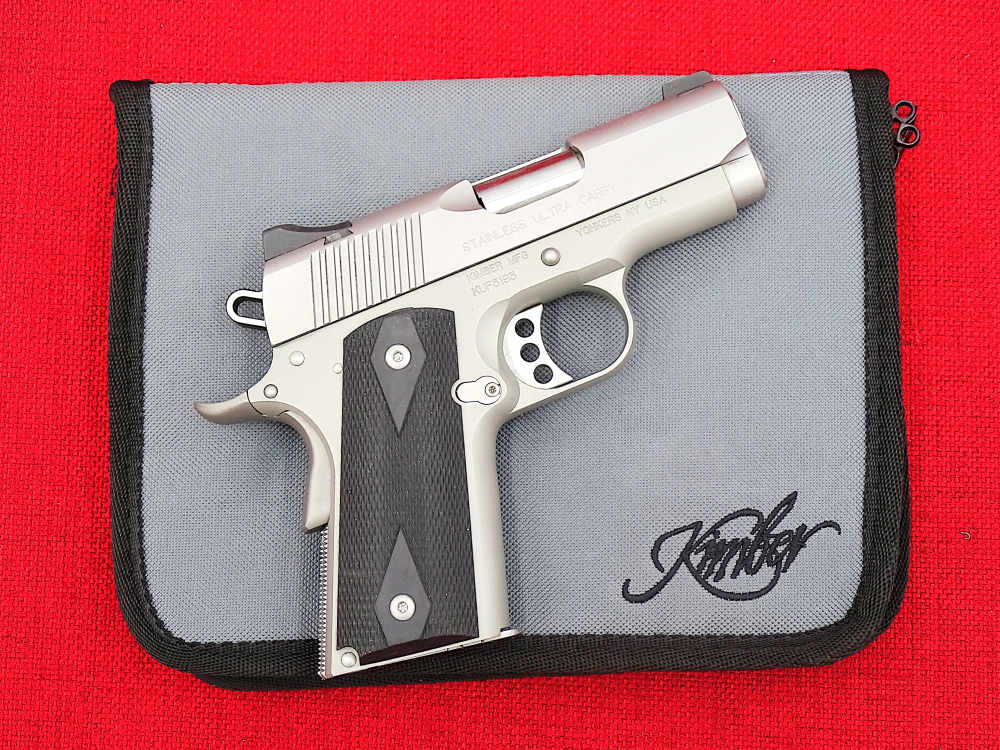 Kimber 1911 Stainless Ultra Carry II 9mm Pistol LIKE NEW-img-0