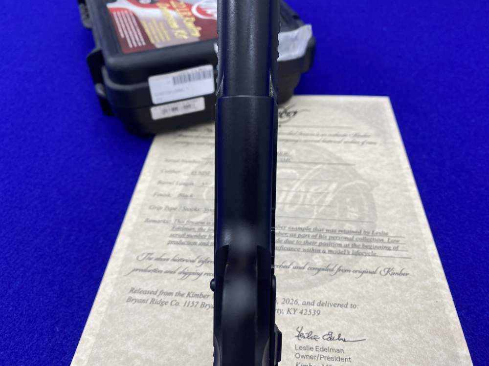 Kimber Custom USMC .45ACP *RETAINED LOW SERIAL #DET1-122* USMC Stamped-img-33