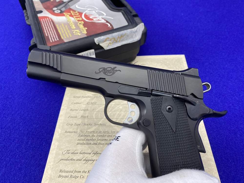 Kimber Custom USMC .45ACP *RETAINED LOW SERIAL #DET1-122* USMC Stamped-img-37