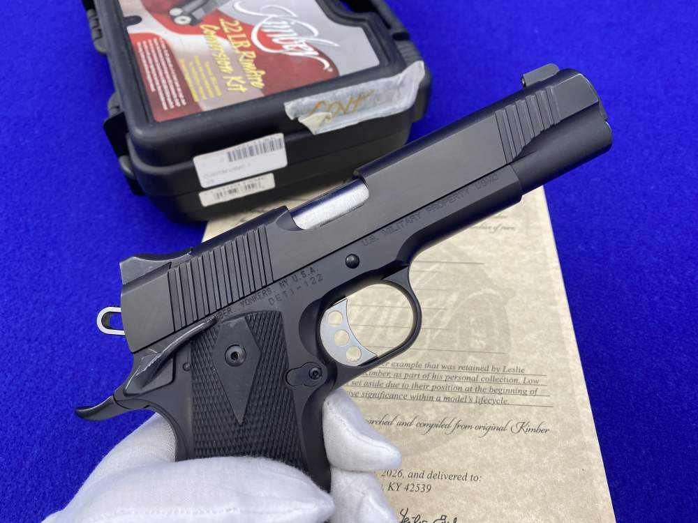Kimber Custom USMC .45ACP *RETAINED LOW SERIAL #DET1-122* USMC Stamped-img-36