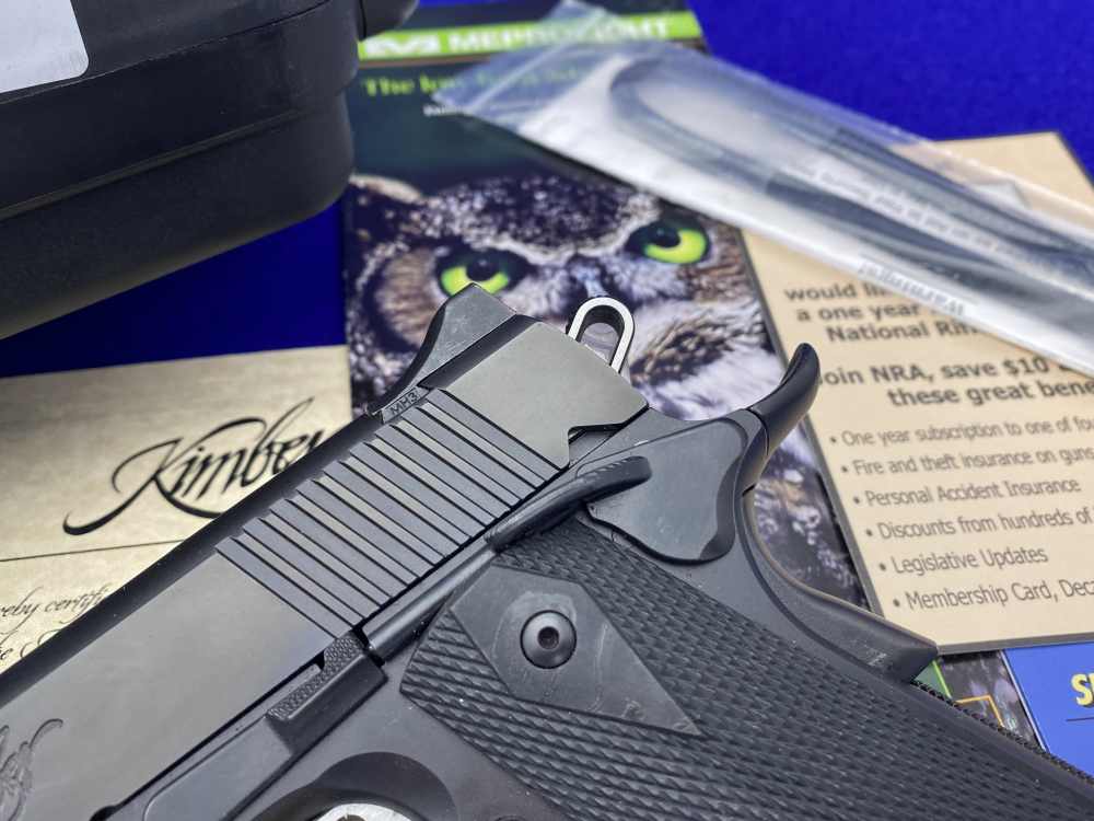Kimber Custom USMC .45NDT *RETAINED LOW SERIAL #DET1-121* USMC Stamped-img-6