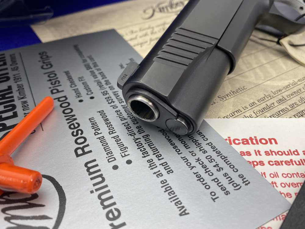 Kimber Custom USMC .45NDT *RETAINED LOW SERIAL #DET1-121* USMC Stamped-img-10
