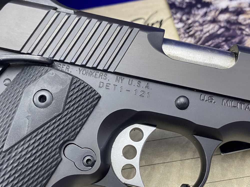 Kimber Custom USMC .45NDT *RETAINED LOW SERIAL #DET1-121* USMC Stamped-img-20