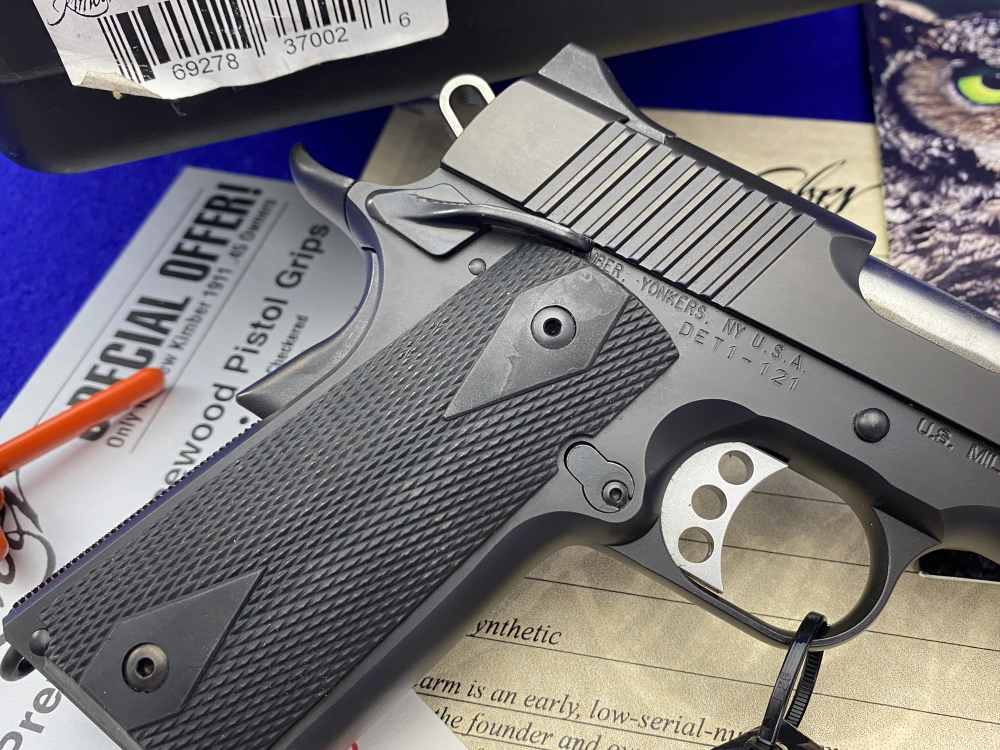 Kimber Custom USMC .45NDT *RETAINED LOW SERIAL #DET1-121* USMC Stamped-img-13