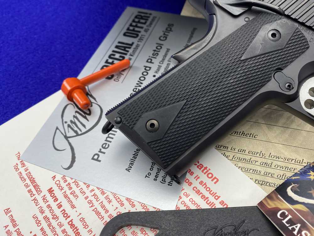 Kimber Custom USMC .45NDT *RETAINED LOW SERIAL #DET1-121* USMC Stamped-img-12