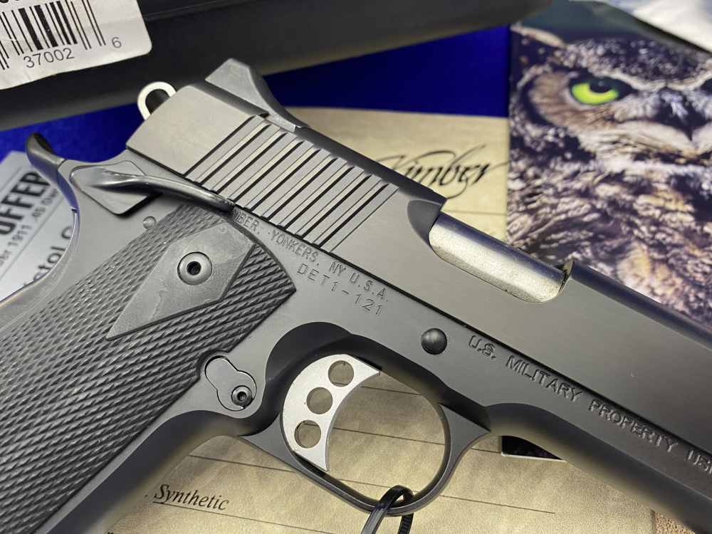 Kimber Custom USMC .45NDT *RETAINED LOW SERIAL #DET1-121* USMC Stamped-img-15