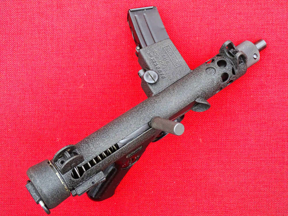 Wise Lite British MK4 MK6 L2A3 Sterling ColeFire 9mm Pistol & 4 Mags-img-1