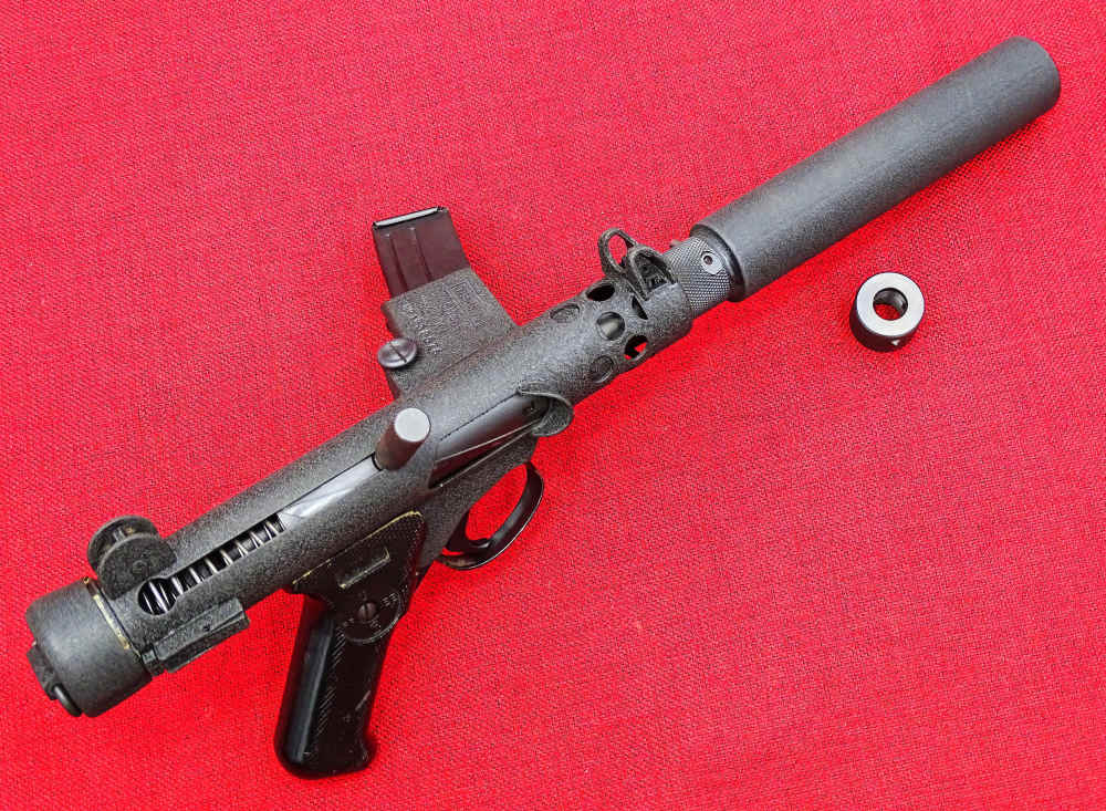 Wise Lite British MK4 MK6 L2A3 Sterling ColeFire 9mm Pistol & 4 Mags-img-3