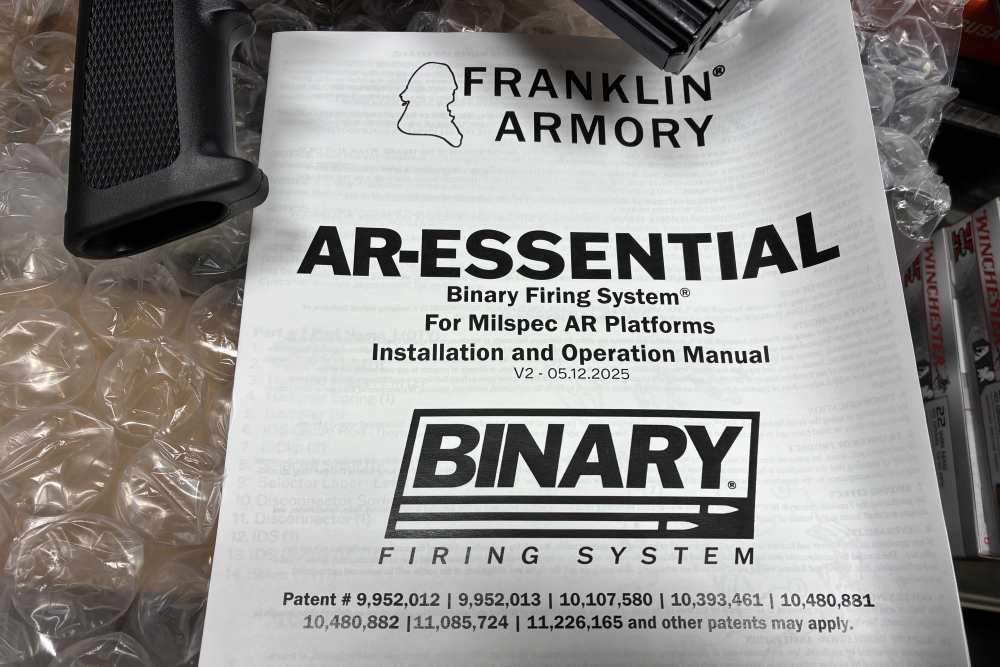 Binary BFSIII Franklin Armory Built AR15 lower New(no card fees)-img-3