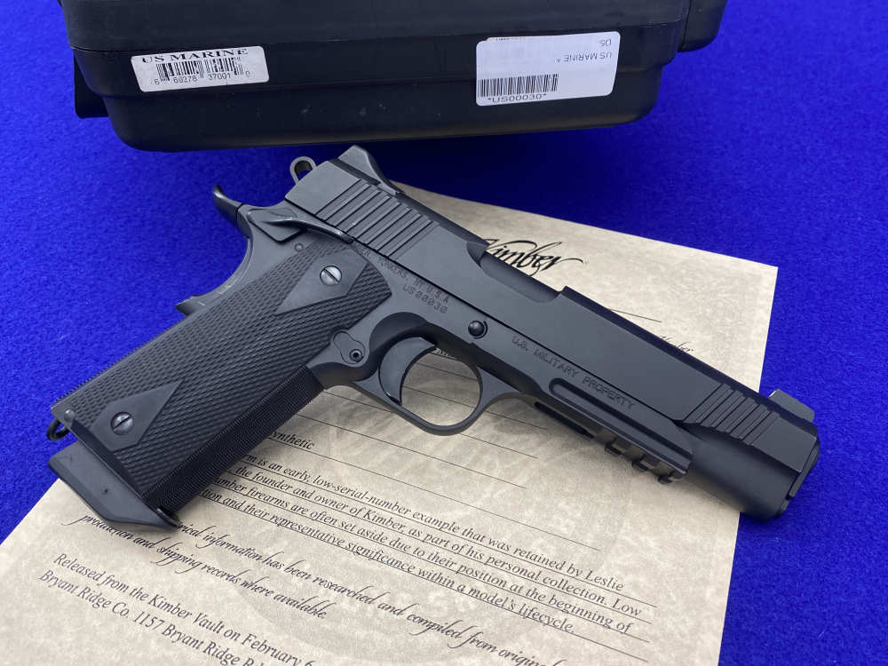 Kimber US MARINE II .45NDT *LOW SERIAL NUMBER RETAINED BY KIMBER* #US00030-img-11