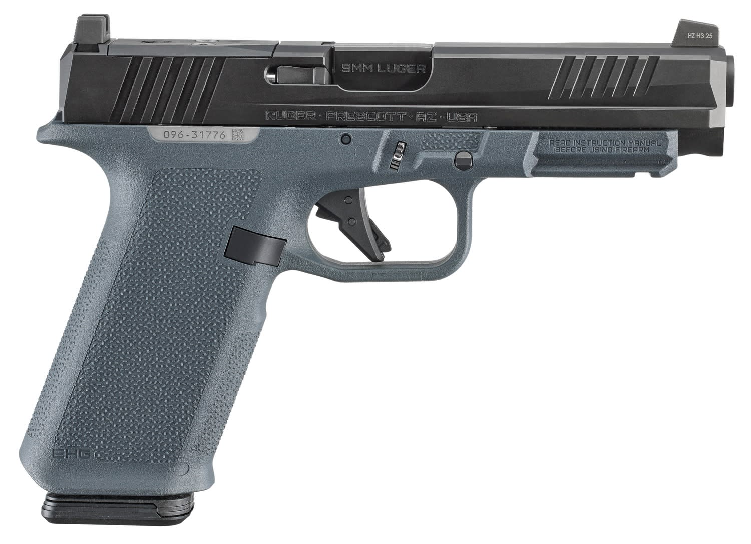 Ruger RXM 9mm Luger Pistol 4.50 Black Gray 19443-img-1