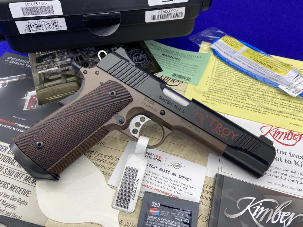Kimber Custom TLE II (Troy) *FACTORY RETAINED LOW SERIAL NUMBER* #KTA000005-img-13