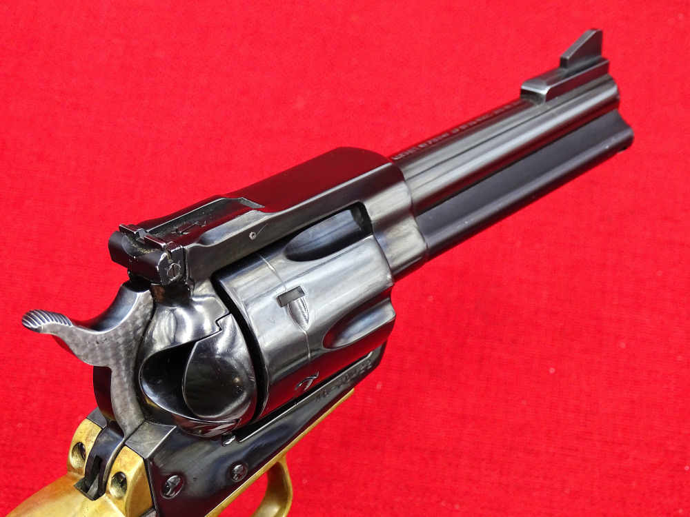 Ruger New Model BlackHawk 45LC w/ Brass Grip Frame 1976 Excellent-img-11