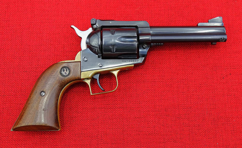 Ruger New Model BlackHawk 45LC w/ Brass Grip Frame 1976 Excellent-img-0