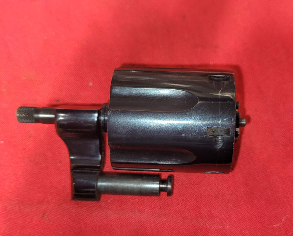 Smith & Wesson model 10 cylinder w crane and ejector 2" barrel -img-0